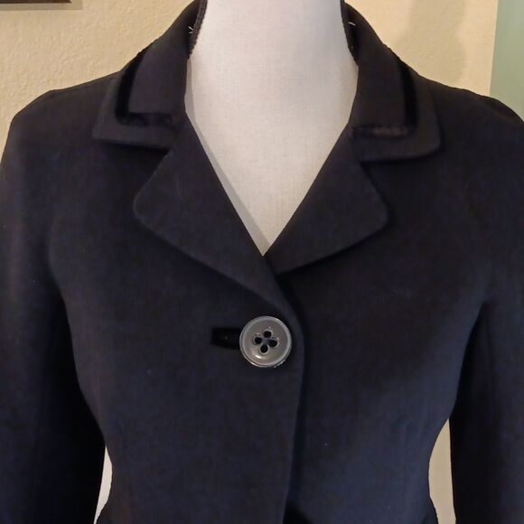 6267  Black Wool Jacket Made in Italy. - Picture 2 of 15